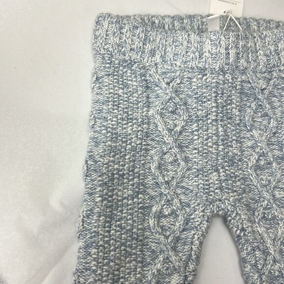 Janie and Jack 100047777 Blue The Cozy Cable Knit Baby Pant size 0-3 months NWT - Picture 7 of 10